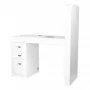 Cosmetic table 310 with cassette absorber, white, right-hand side