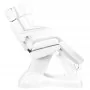 ELECTRIC COSMETIC ARMCHAIR. LUX 4M WHITE WITH A CRADLE