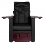 SPA ARMCHAIR FOR PEDICURE WITH BACK MASSAGE AZZURRO 101 BLACK
