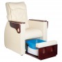 SPA CHAIR FOR PEDICURE WITH BACK MASSAGE AZZURRO 101 BEIGE