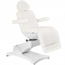 COSMETIC ELECTRIC CHAIR. AZZURRO 869A ROTARY 4 MOTOR WHITE