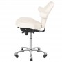 Косметическое кресло из качественной экологической кожи Azzurro Special 052 белый