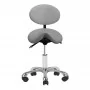 Cosmetic stool model 1025 profiled gray