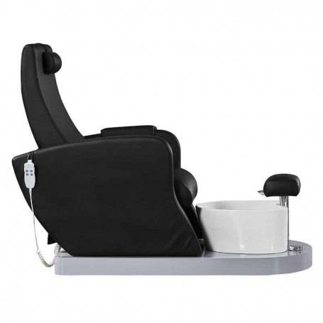 Спа-кресло для педикюра Azzurro 016A черное с гидромассажем