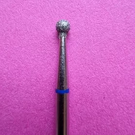 Deimantinis Frezos Antgalis "Ball" Ø2,5 mm