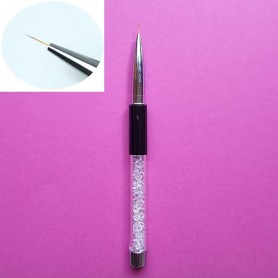 Dünner Pinsel 7 mm (Nylon) für French Manicure, Gels und Acrylfarben