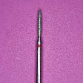Frez diamentowy „Płomień z tępym końcem” Ø1,6 mm, Frez z drobnym łbem diamentowym „Fine”
