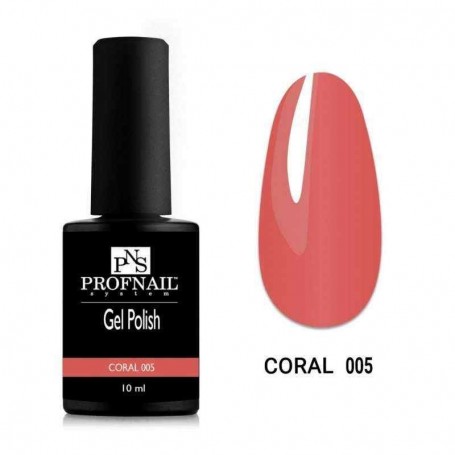UV Gel polish PNS 10ml Coral 005