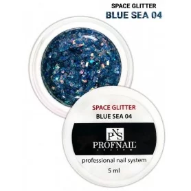 Geel glitteriga PNS 5ml Blue Sea