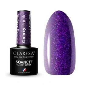 Galaxy Purple CLARESA / Гель-лак для ногтей 5мл