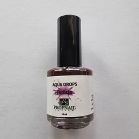 "Fuchsia" Aqua drops PNS (Drops for quick nail design)