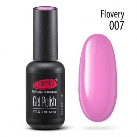 007 FLOWERY PNB / Гель-лак для ногтей 8мл