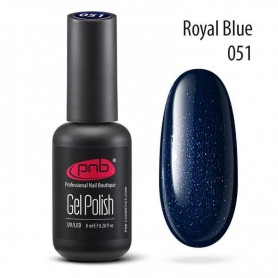 PNB 051 ROYAL BLUE / Гель-лак для ногтей 8мл