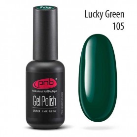 PNB 105 LUCKY GREEN / Гель-лак для ногтей 8мл