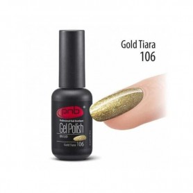 PNB 106 GOLD TIARA / Soakoff UV/LED Gel, 8 ml