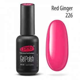 PNB RED GINGER 226 / Гель-лак для ногтей 8мл