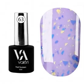 Valeri Base Potal №063 (purple with gold and blue potal), 6 ml