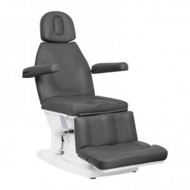Электрическое ортопедическое косметическое кресло Кейт, 4 мотора, серое