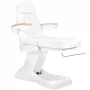 Электрическое косметическое кресло Люкс с белым подогревом