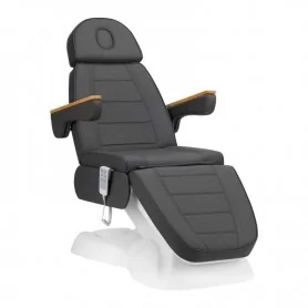 Elektryczny fotel kosmetyczny SILLON Lux 273b, 3 silniki, szary