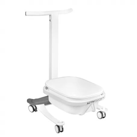 PEDICURE COMFORT TRAY ON WHEELS WITH LIFT FUNCTION