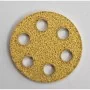 Replaceable files on a soft basis "with holes" for a pedicure disc Ø25mm 120grit (1pc)