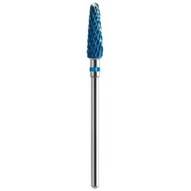 Carbide cutter "Medium Blue Cone Ø3.1mm", suitable for processing acrylic and gel