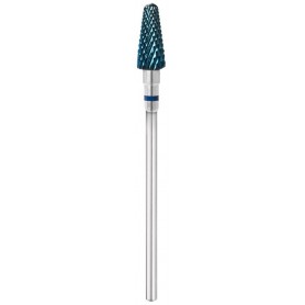 Carbide cutter "Medium Blue Cone Ø5.0mm", suitable for processing acrylic and gel