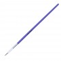 Plastic brush for decorating light purple 7mm No. 000
