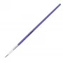 Plastic brush for decorating light purple 7mm No. 000