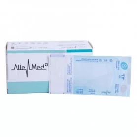Пакеты конверты для стерилизации инструментов 50 х 100 мм, самоклеящиеся AlleMed 10 шт.