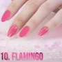 Pulver für Nägel Pailletten-Quarz-Effekt Flamingo №10