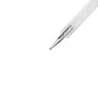 Brush for decorating with a probe with zircons 2in1 tool MollyLac white 7mm No. 000
