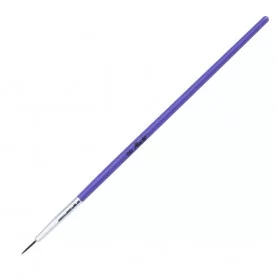 Plastic brush for decorating light purple 10mm No. 00