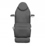 Elektrinė kosmetinė kėdė "Sillon Basic Pedi", 3 varikliai, pasukama, pilka