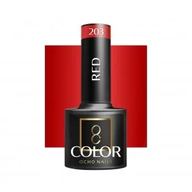 Red 203 OCHO NAILS 5g / Soakoff UV/LED Gel, 5 ml