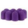Pedicure tips 10 mm gradation 180 - 10 pcs Purple