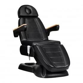 Lux 273b электрическое косметическое кресло, 3 мотора, черное