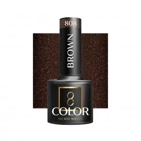 OCHO NAILS Brown 808 UV Gel nail polish -5 g
