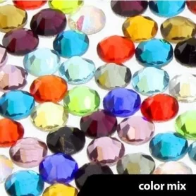 Glass rhinestones for nails SS3 Mix 50 pcs.