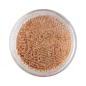 Nail Decoction Lux Caviar Rose Golden 1 mm 4 g nail decoration Nr. 3