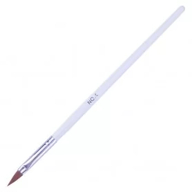 Universal brush, size 4, white, bristle length 15mm