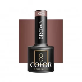 Ocho Brown 806 / Żelowy lakier do paznokci 5 ml