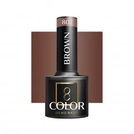 Ocho Brown 807 / Żelowy lakier do paznokci 5 ml
