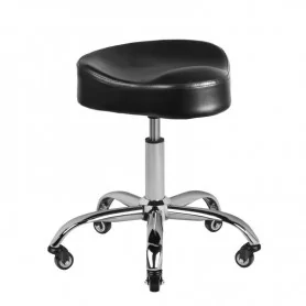 Barbershop stool Gabbiano A450 black
