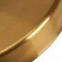 Auksinė kosmetinė / kirpyklinė taburetė AM-863
