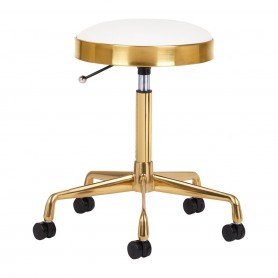 Cosmetic stool H7 gold white