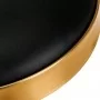 Kosmeettinen jakkara H7 kultainen musta