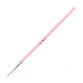 Dekorationspinsel, rosa Kunststoff, Haarlänge 6 mm Molly