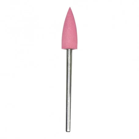 Silicone polisher pink cone, grit 240